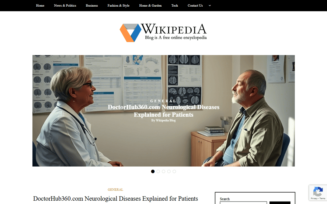 wikipediablog.com publisher screenshot