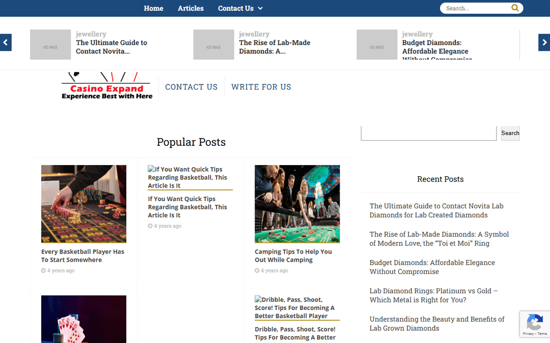 casinoexpand.com publisher screenshot