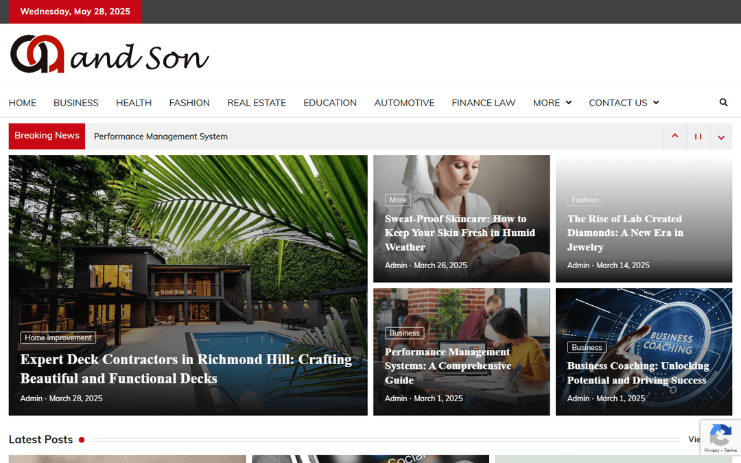 adamannettandson.com publisher screenshot