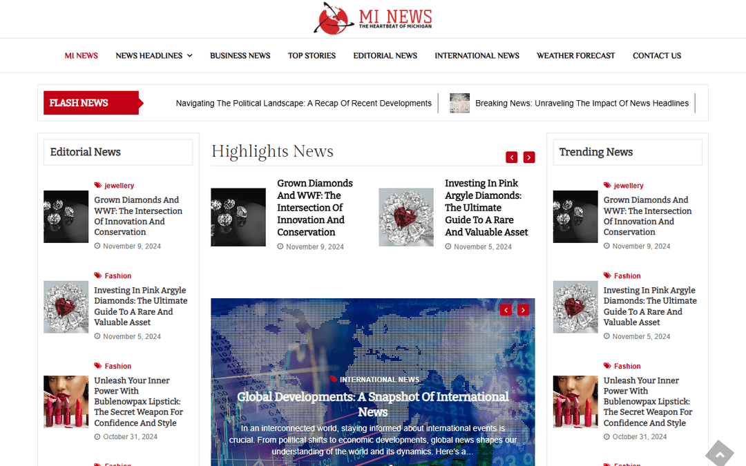 mi-news.com publisher screenshot