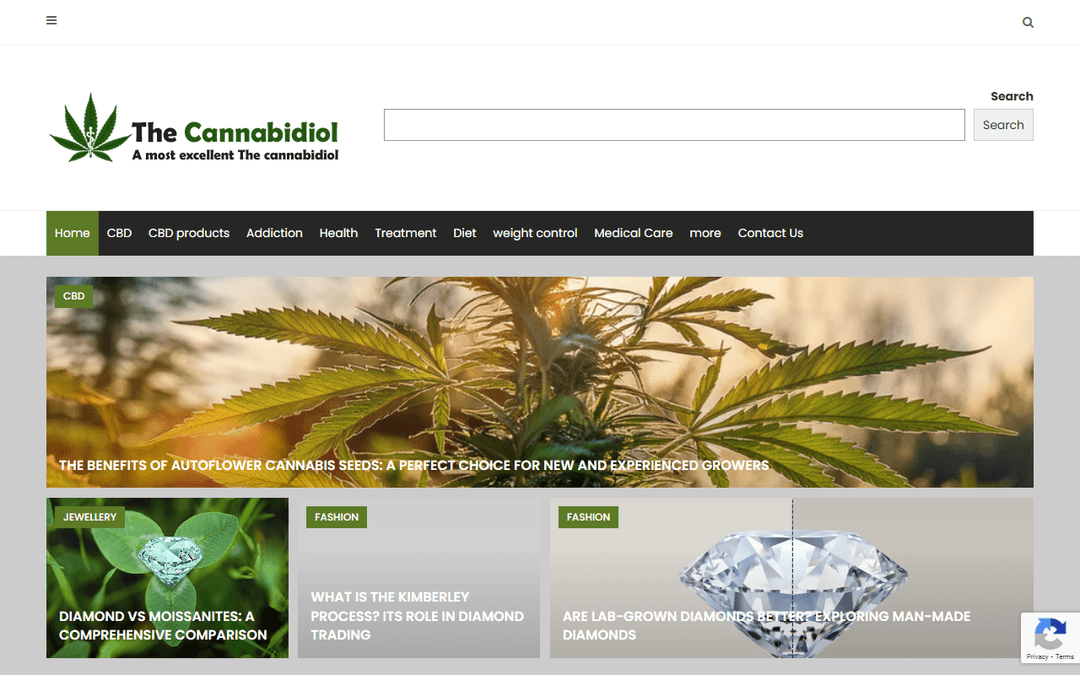 thecannabidiol.net publisher screenshot
