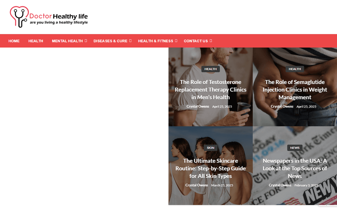 drhealthylife.com publisher screenshot