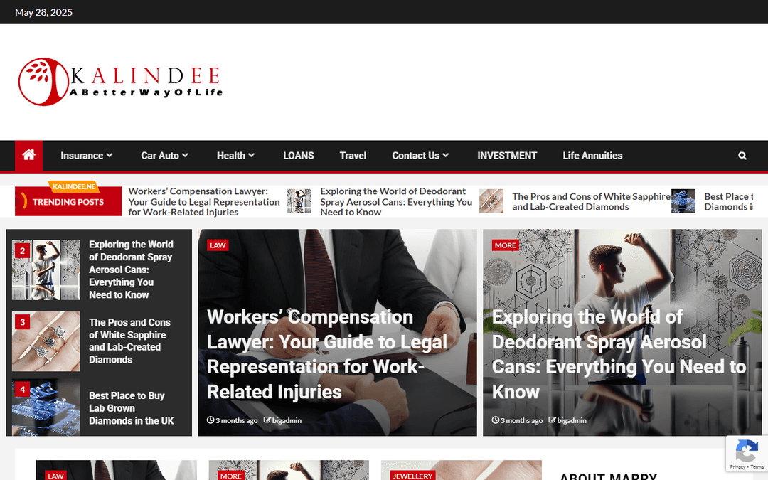 kalindee.net publisher screenshot