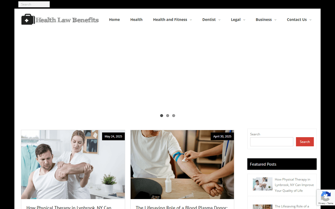 healthlawbenefits.org publisher screenshot