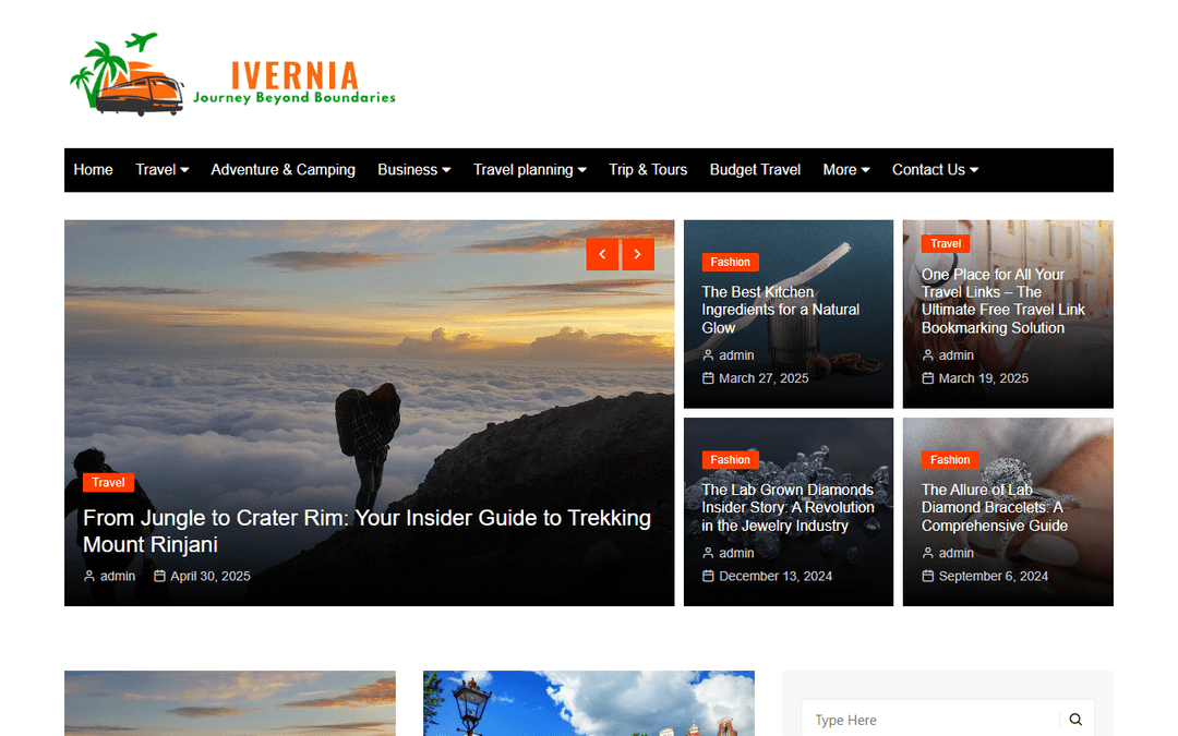 ivernia.net publisher screenshot