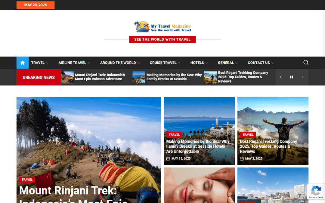 mytravelmagazine.co.uk publisher screenshot