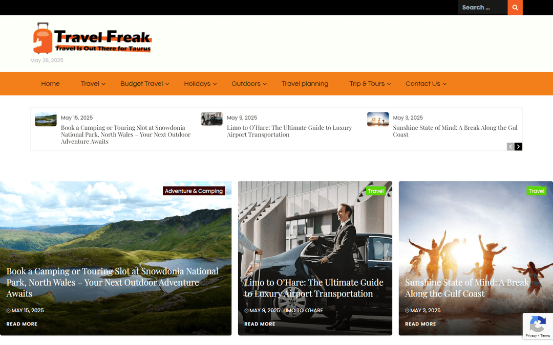 travelfreak.us publisher screenshot