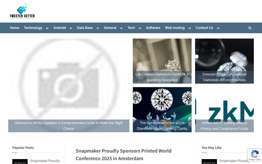 tweetergetter.com publisher screenshot