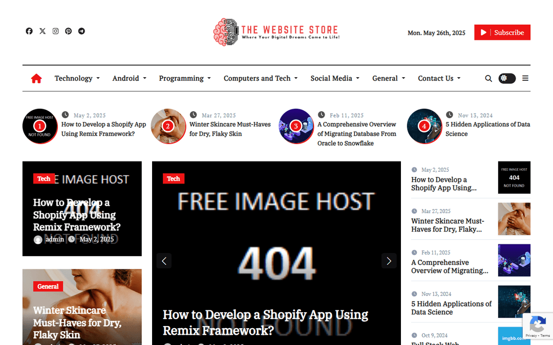 thewebsitestore.net publisher screenshot