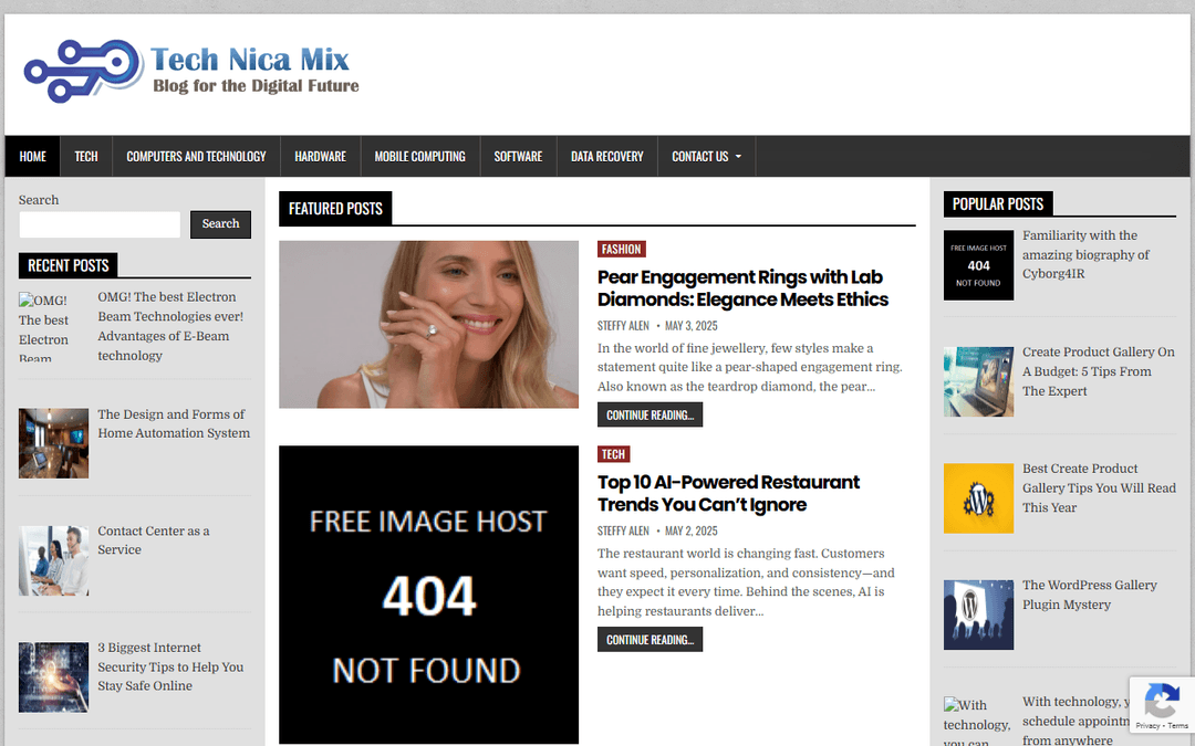 technicamix.com publisher screenshot