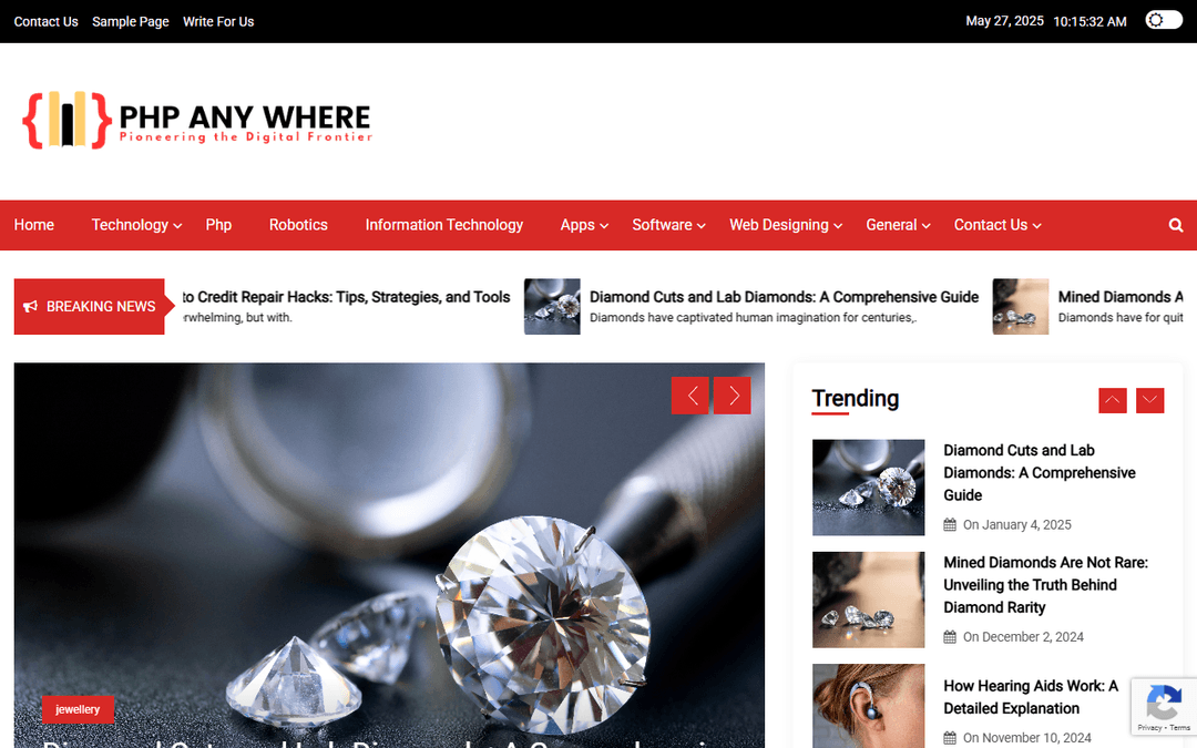 phpanywhere.net publisher screenshot