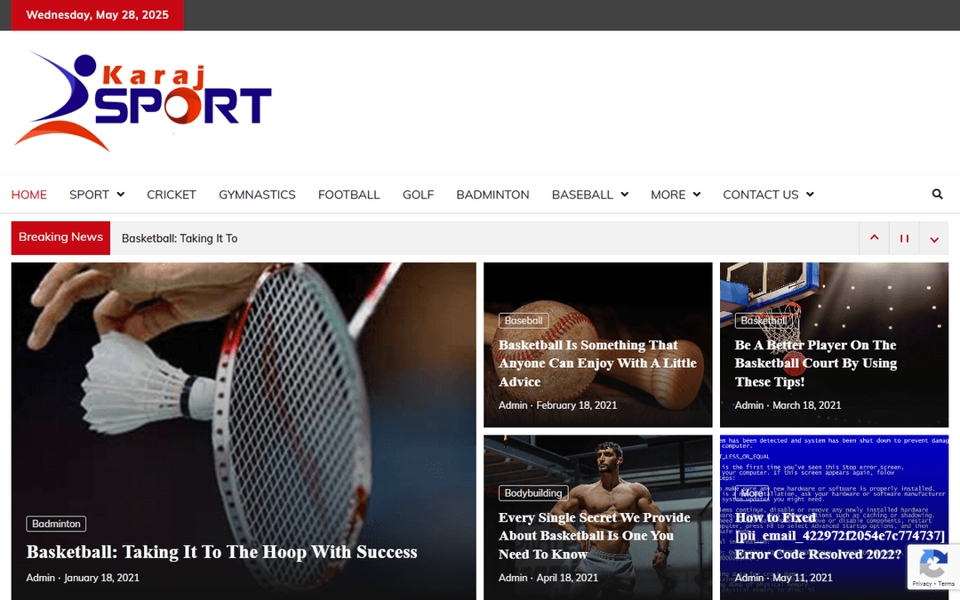 karajsport.com publisher screenshot