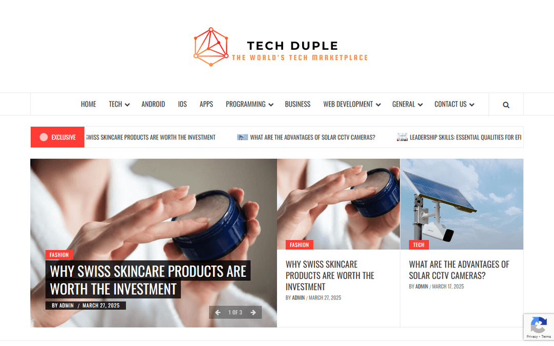 techduple.net publisher screenshot