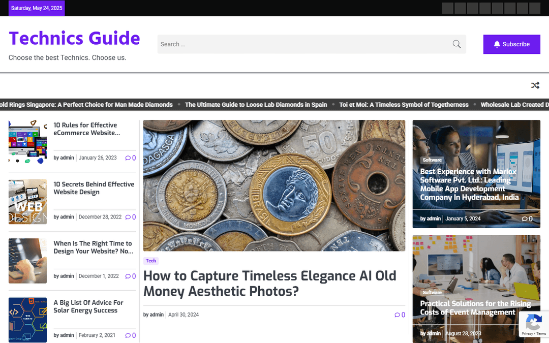 technics-guide.info publisher screenshot