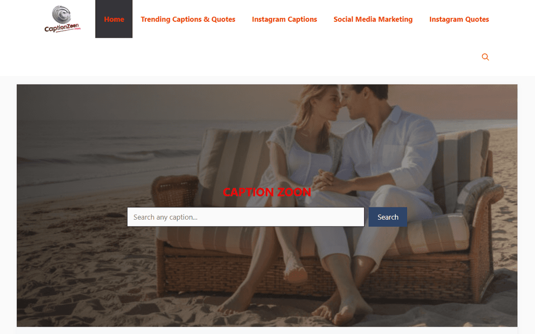 captionzoon.com publisher screenshot