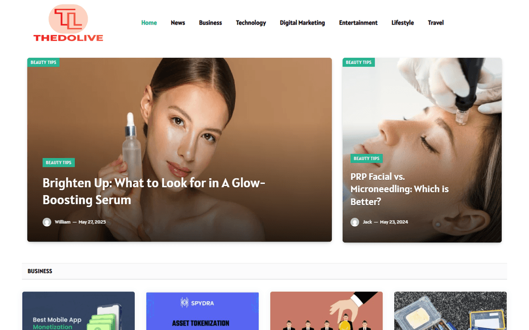 thedolive.tv publisher screenshot