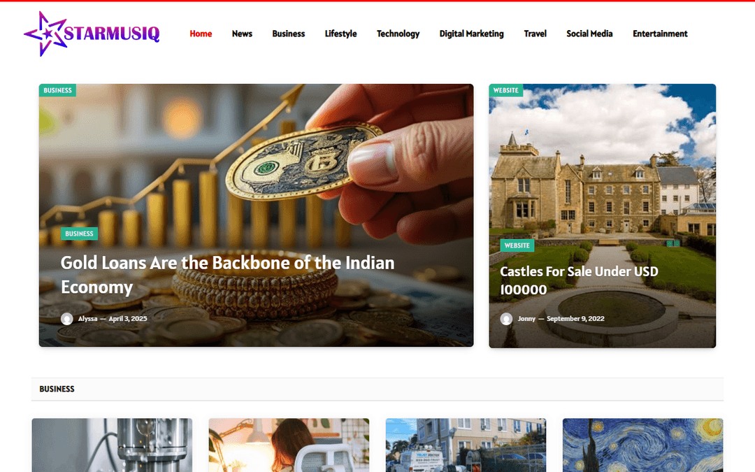 starmusiq.tv publisher screenshot
