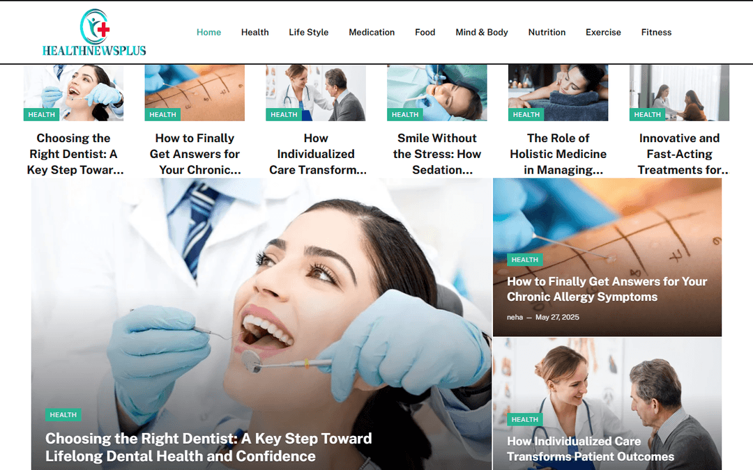 healthnewsplus.net publisher screenshot