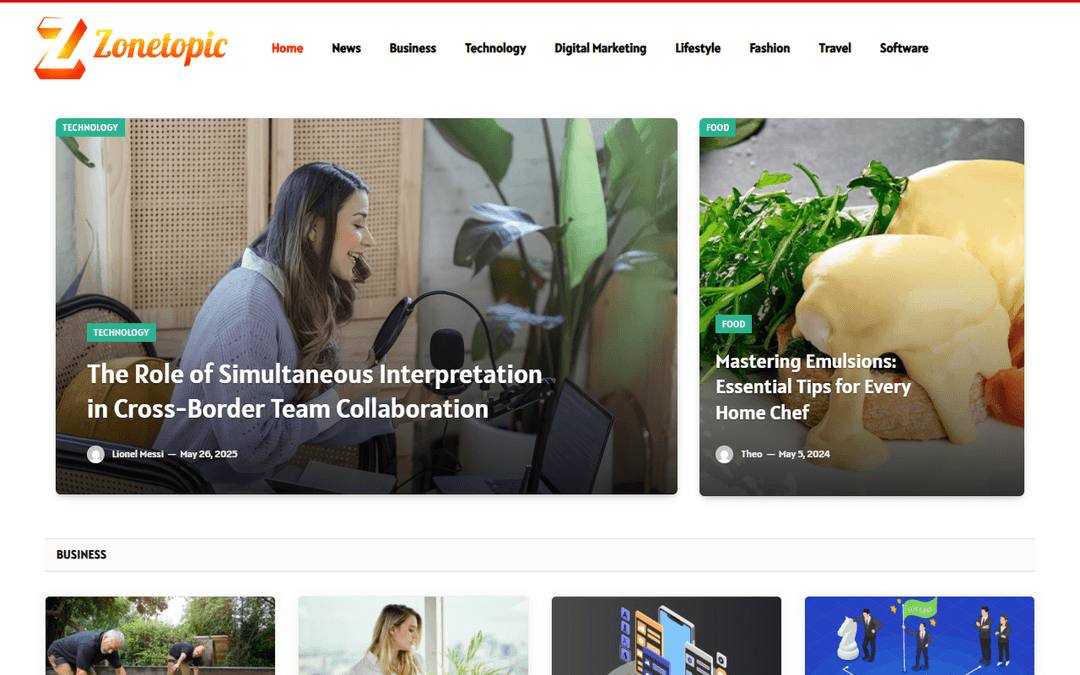 zonetopic.org publisher screenshot