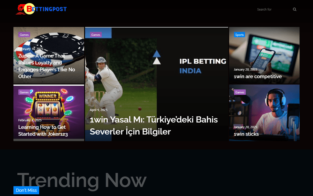 bettingpost.info publisher screenshot