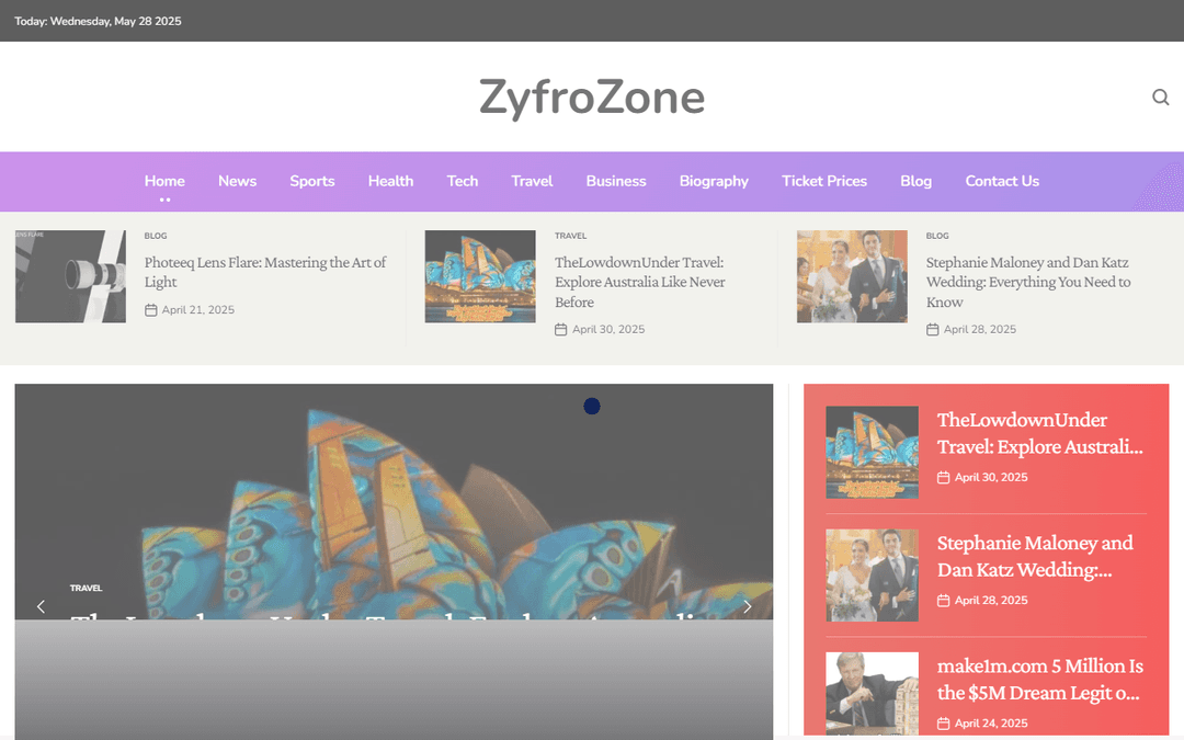zyfrozone.com publisher screenshot