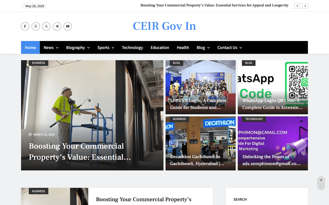 ceirgovin.com publisher screenshot