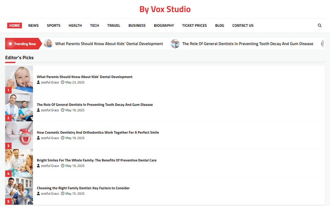byvoxstudio.com publisher screenshot