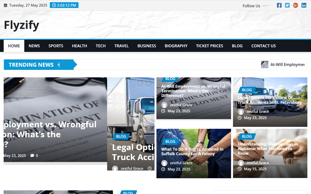flyzify.com publisher screenshot