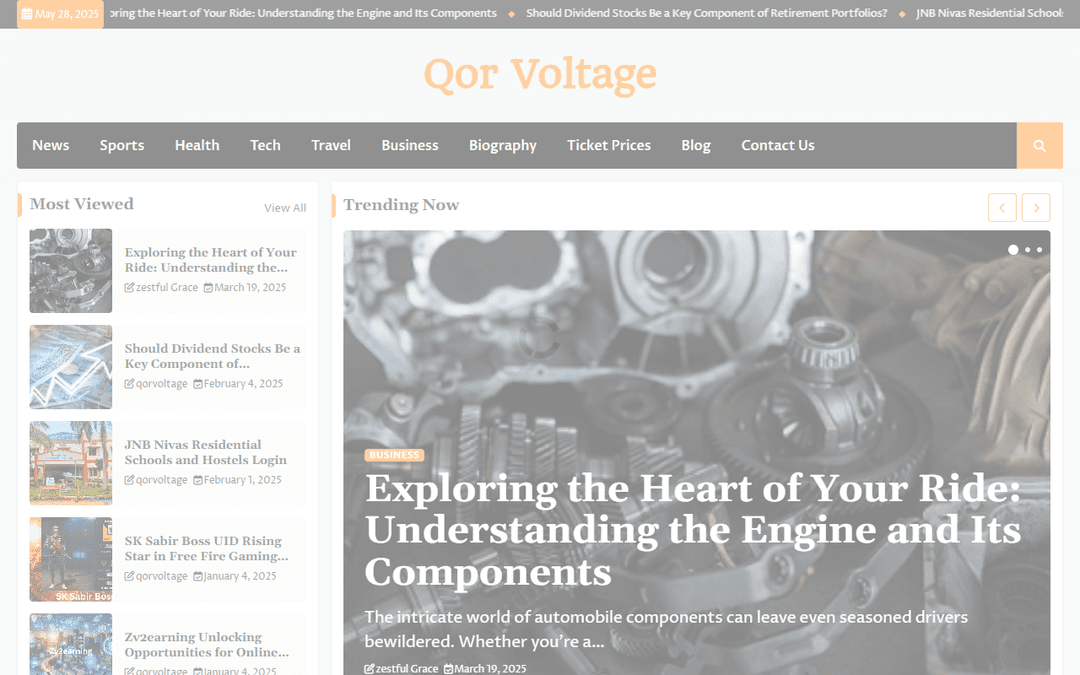qorvoltage.com publisher screenshot
