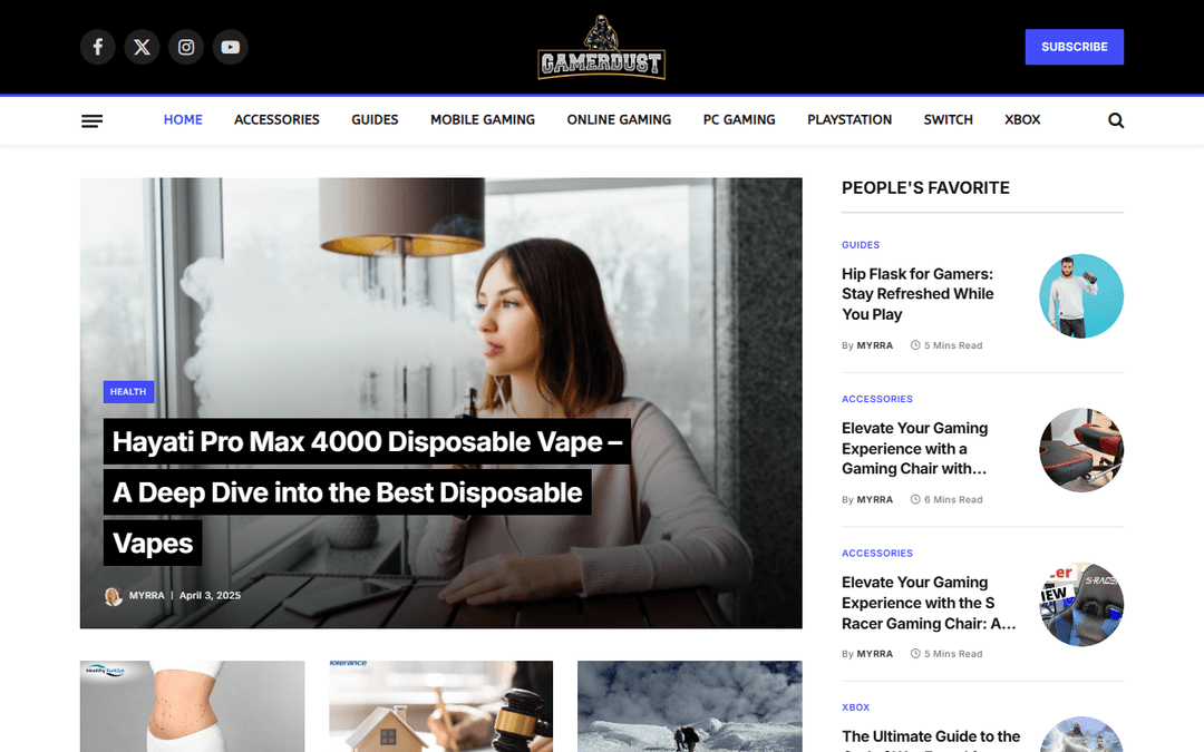 gamerdust.com publisher screenshot