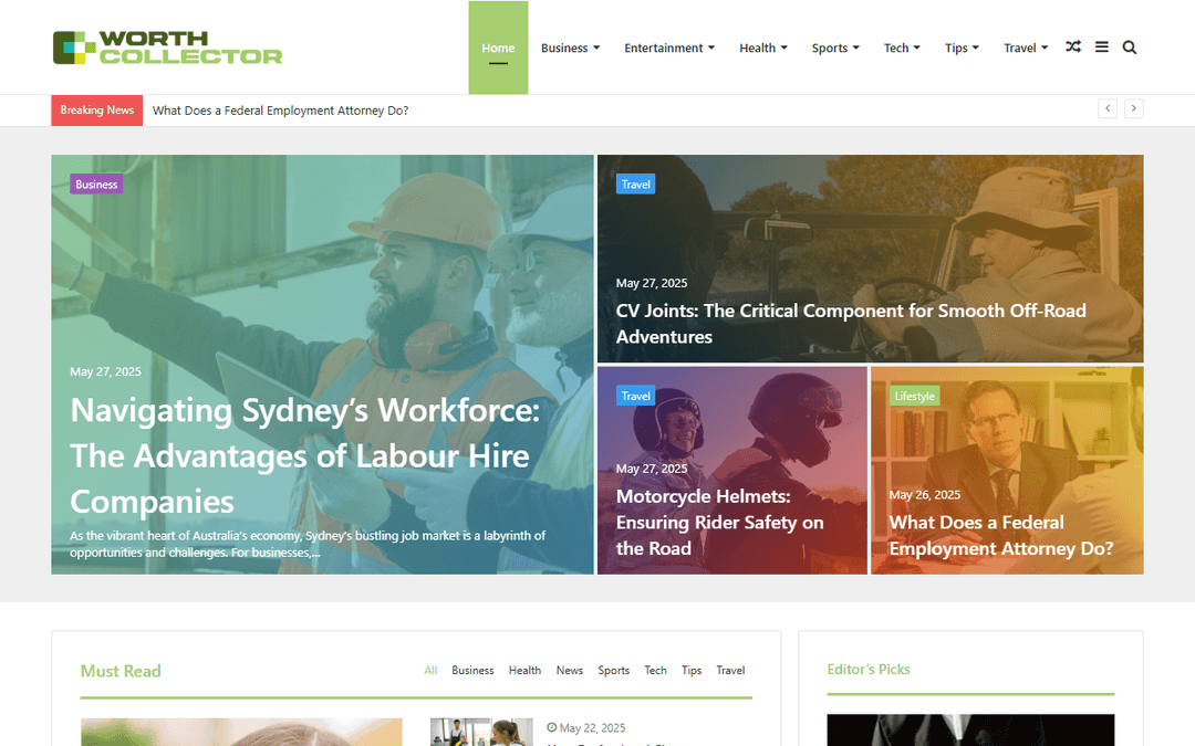 worthcollector.com publisher screenshot