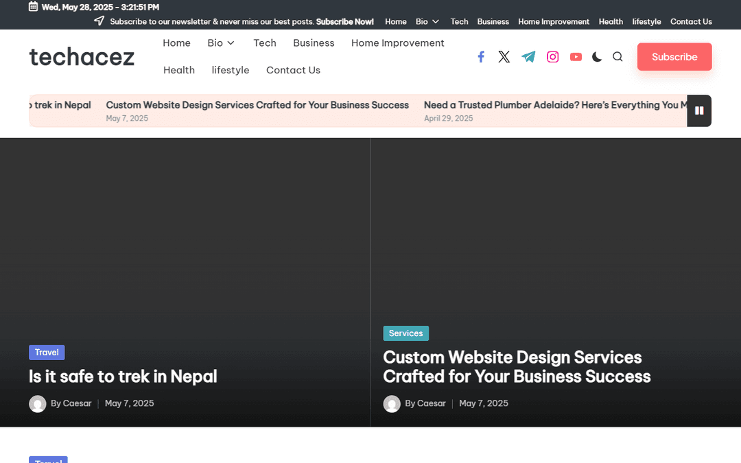 techacez.net publisher screenshot