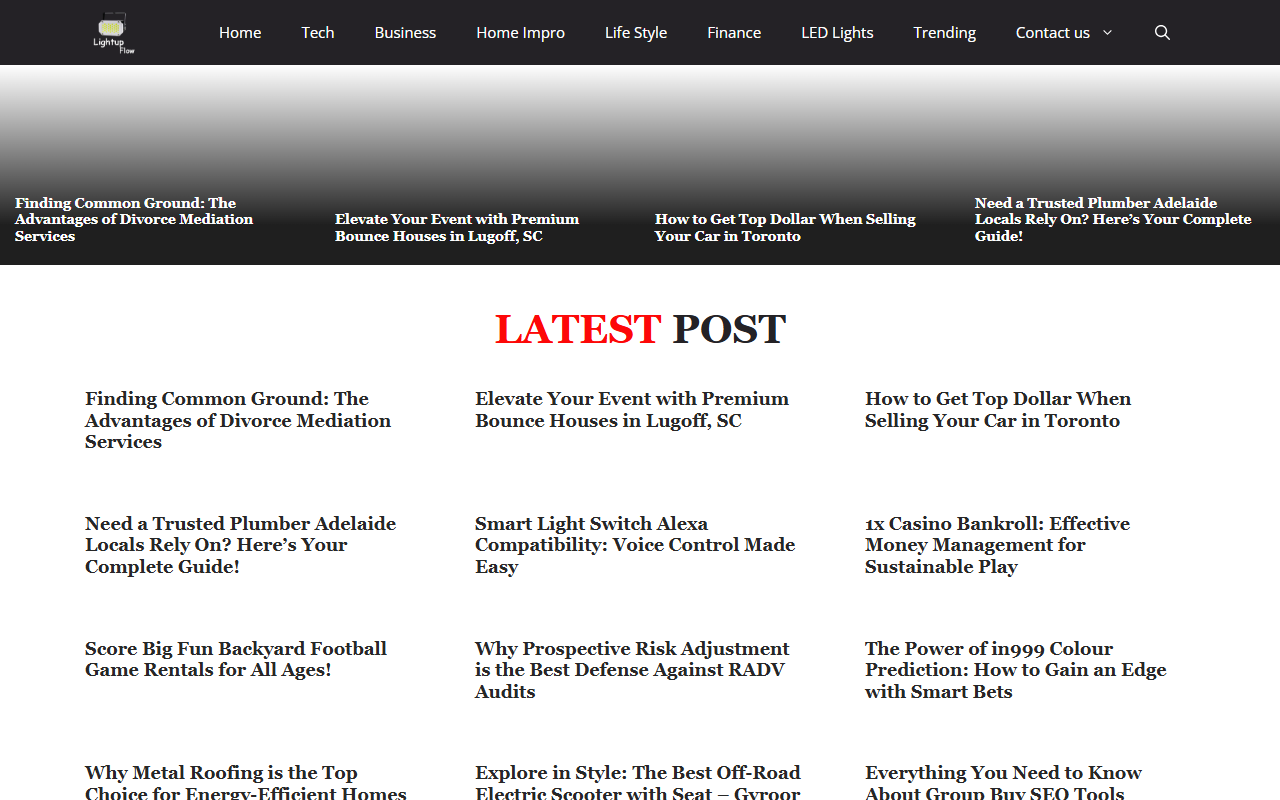 lightupflow.net publisher screenshot