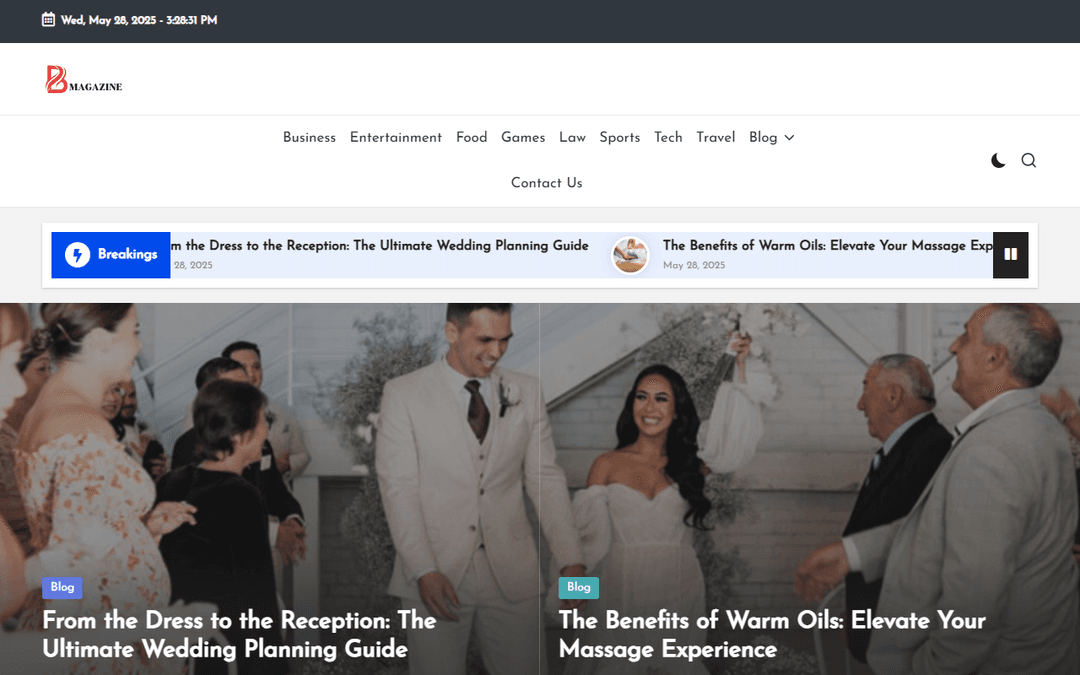 the-boringmagazine.com publisher screenshot
