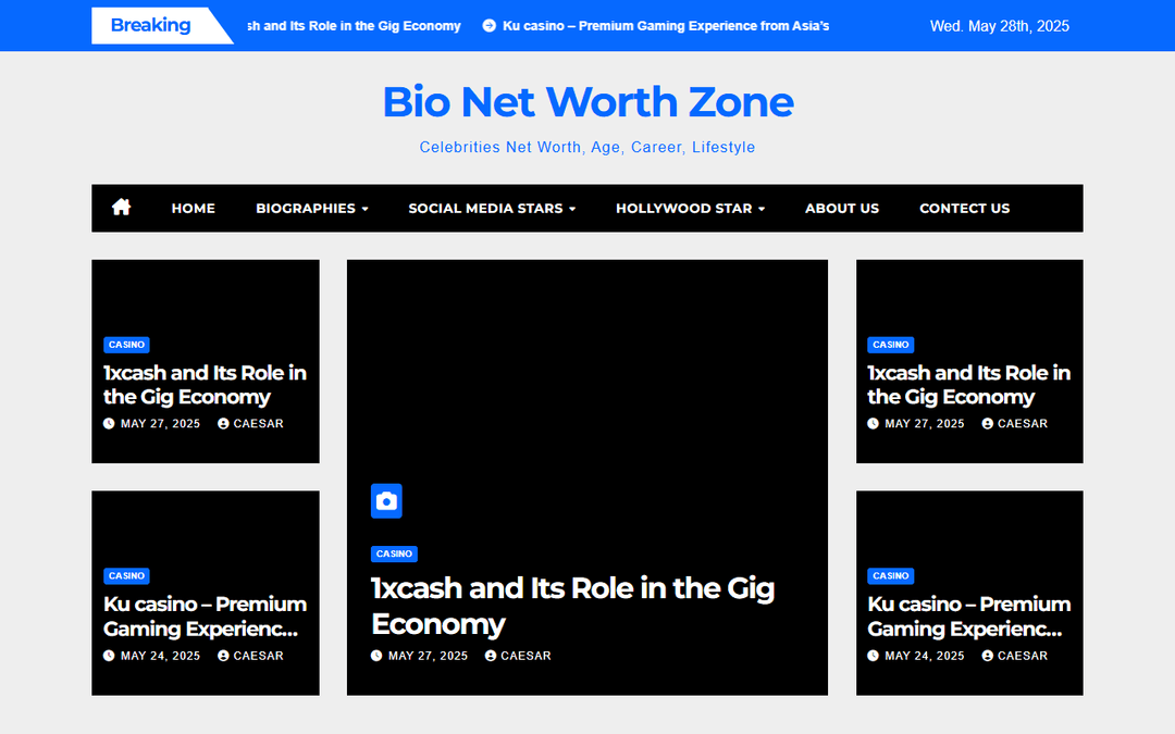 bionetworthzone.com publisher screenshot