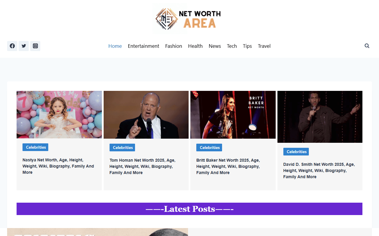 networtharea.com publisher screenshot