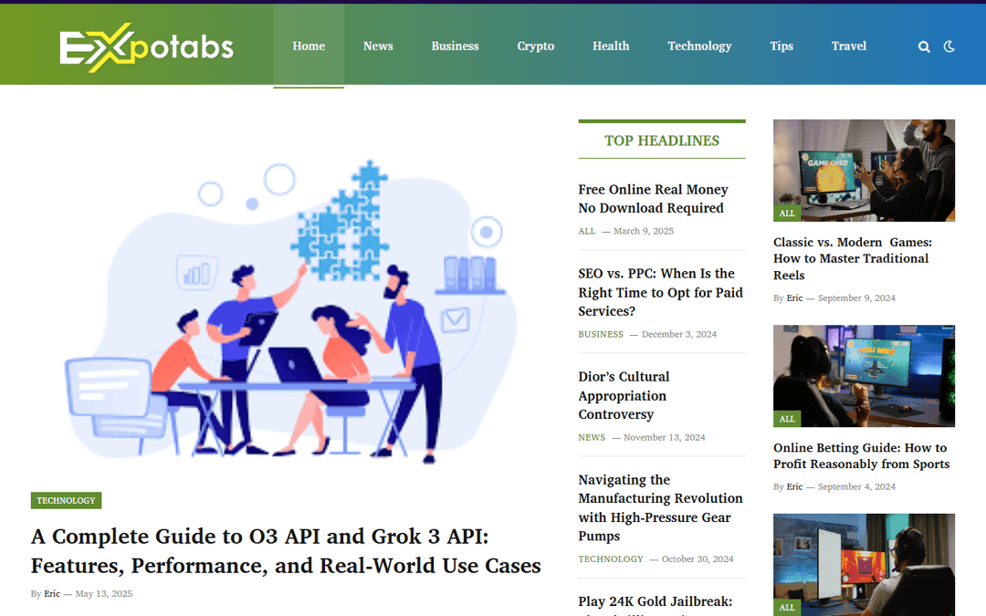 expotabs.net publisher screenshot