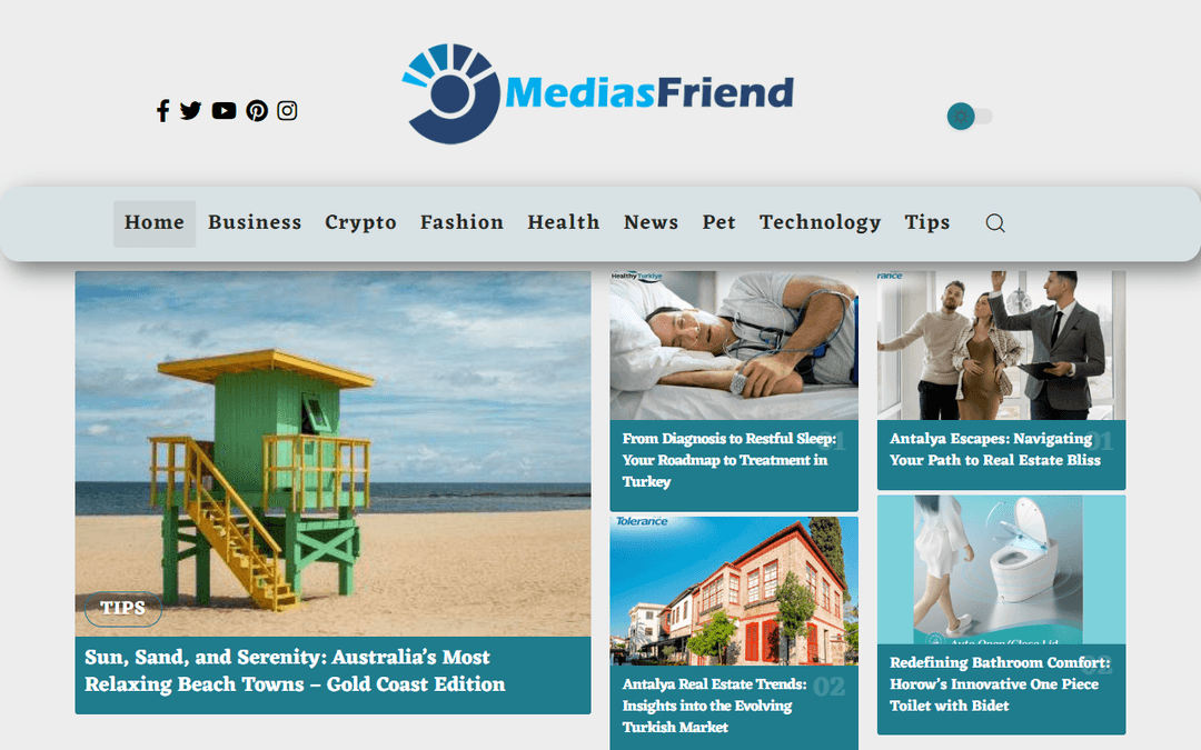 mediasfriend.com publisher screenshot
