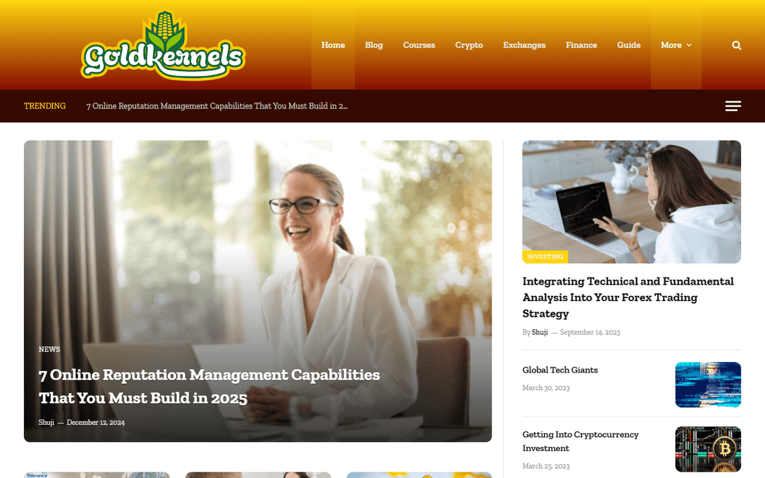 goldkernels.com publisher screenshot