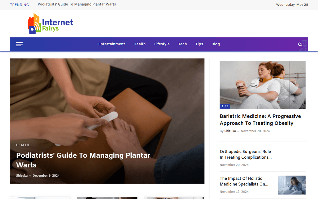 internetfairys.com publisher screenshot