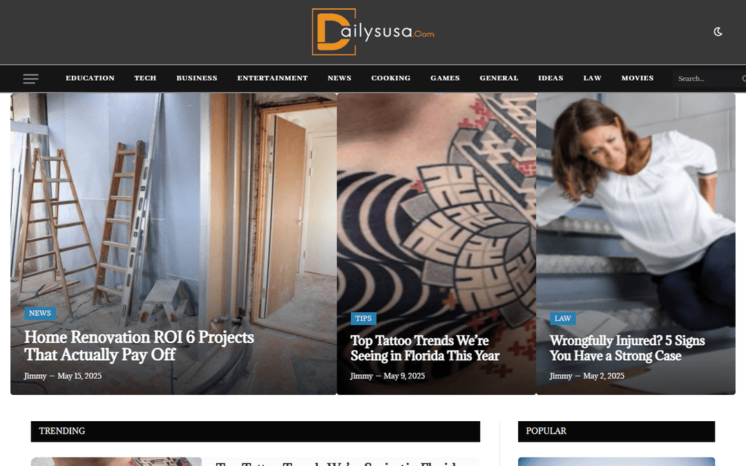 dailysusa.com publisher screenshot