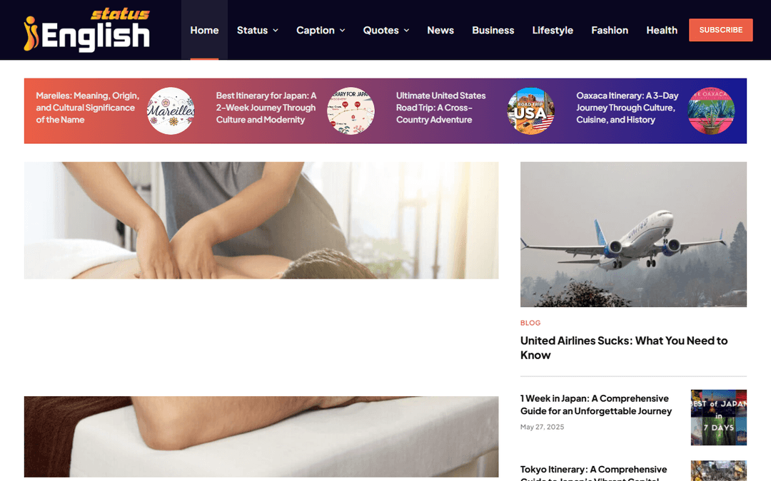 ienglishstatus.com publisher screenshot