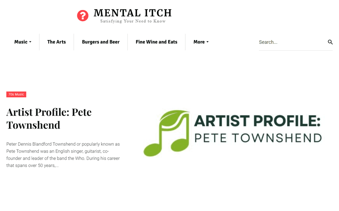 mentalitch.com publisher screenshot
