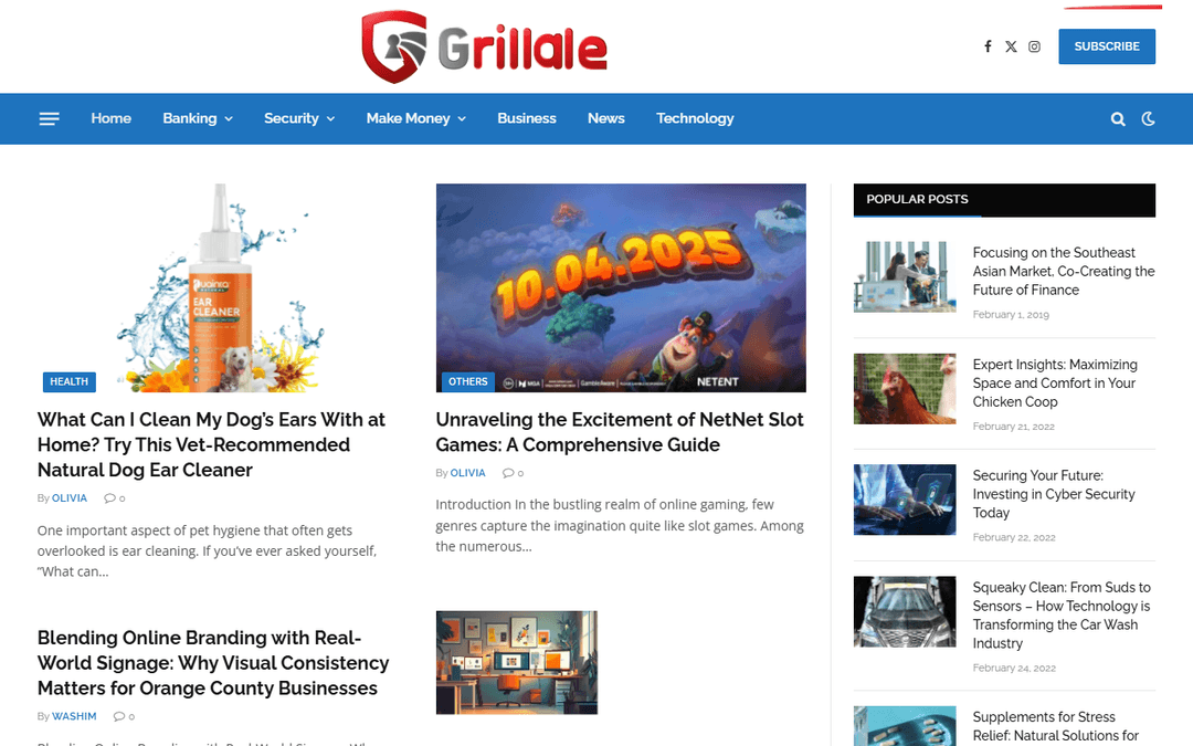 grillale.com publisher screenshot