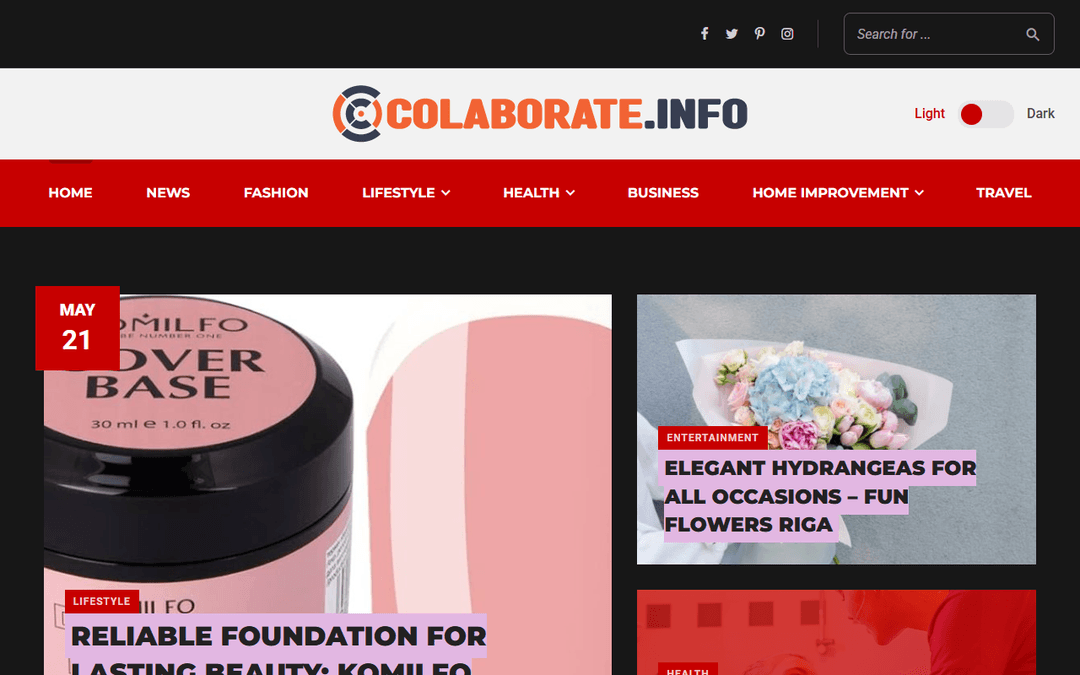 colaborate.info publisher screenshot