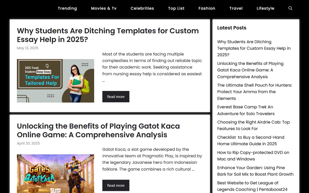 theshittymedia.com publisher screenshot