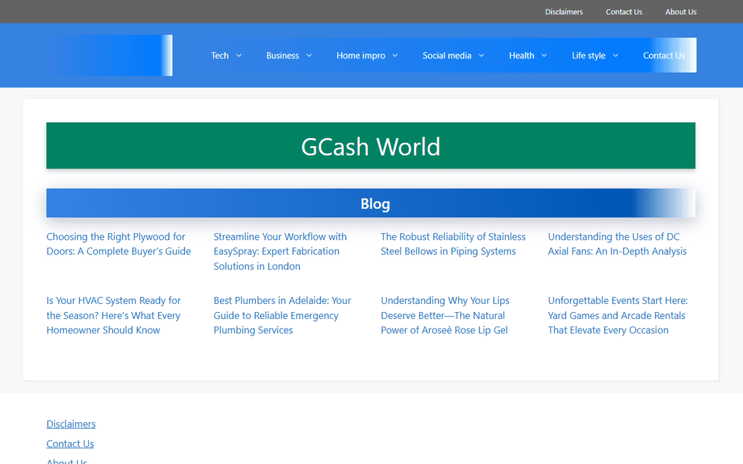 gcashworld.com publisher screenshot
