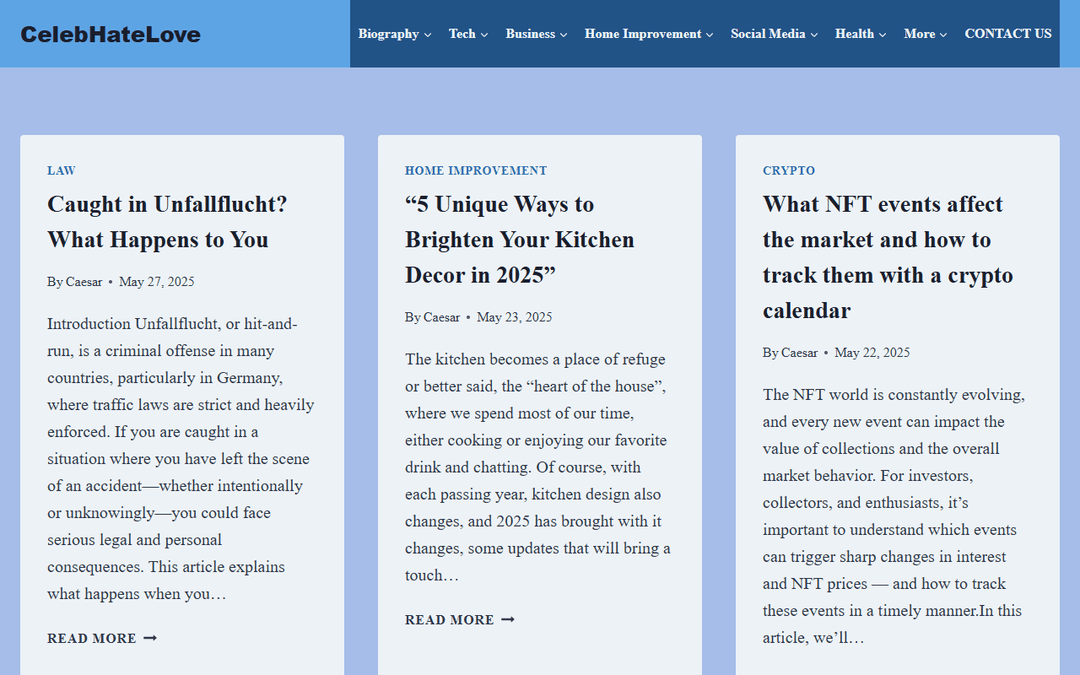 celebhatelove.com publisher screenshot
