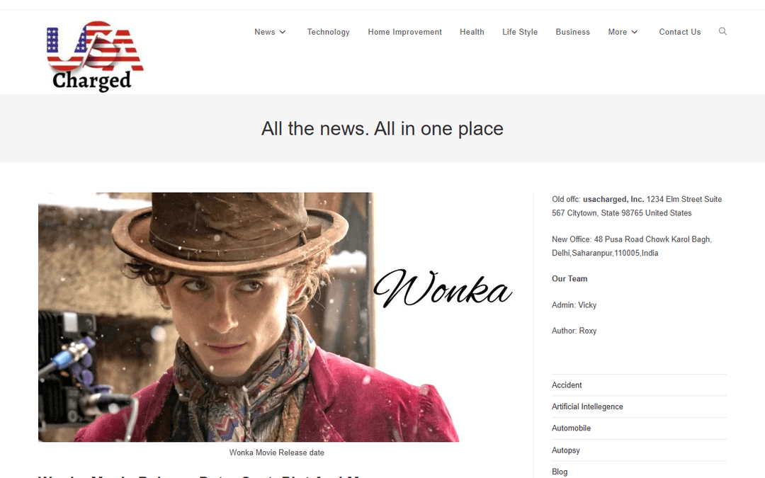 usacharged.com publisher screenshot
