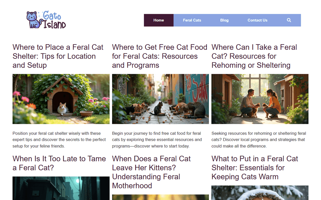 gatoisland.com publisher screenshot